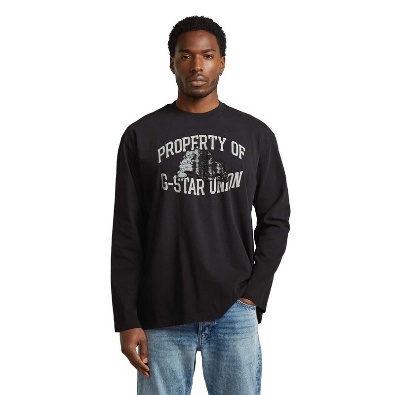 G-Star Sunfaded Gr Relaxed R T L\S image number 0